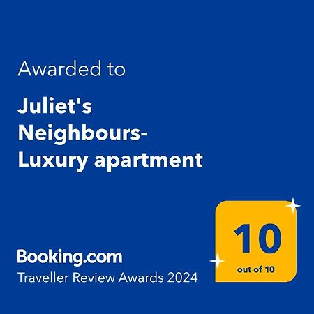 Juliet'S Neighbours- Luxury Apartment Верона Экстерьер фото